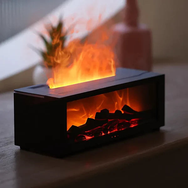 Relaxing Fireplace Diffuser + 1 FREE Essential Oil