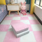 30*30CM Soft Plush Children Kids Rug Play Mat Puzzle Carpet Warm Playmat Interlocking Exercise Tiles Floor Carpet Decoration Mat