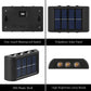Solar LED Light, Outdoor Waterproof Wall Lamp, Dusk to Dawn Fence Lighting for Summer Garden Yard Porch Walkway Camping Home Dec