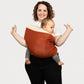Two-tone cocoon baby carrier for a tender bond every day