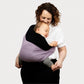 Two-tone cocoon baby carrier for a tender bond every day